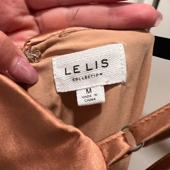 Copper rose neck dress - Picture 4 of 4